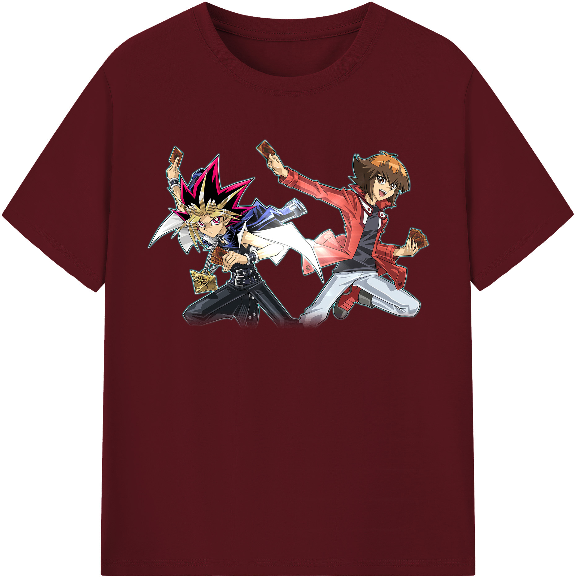 （画像用） 遊☆戯☆王 Yu-Gi-Oh! 綿100％半袖Tシャツ（フロントプリント）